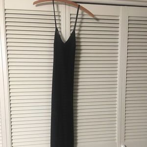 Black cocktail dress